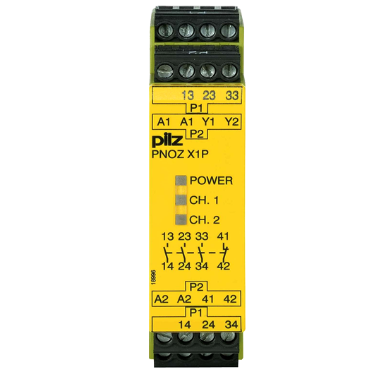 777100 New PILZ PNOZ X1P 24VDC 3n/o 1n/c